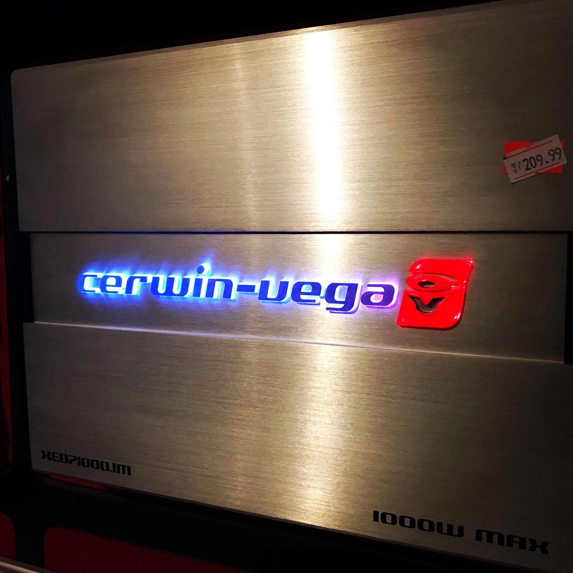 Cerwin vega 1000 watt amp car audio