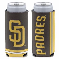 Two-Sided⚾️SAN DIEGO PADRES ⚾️ 12oz SLIM CAN COOLER 🍺 $9each or 2 for $15! 