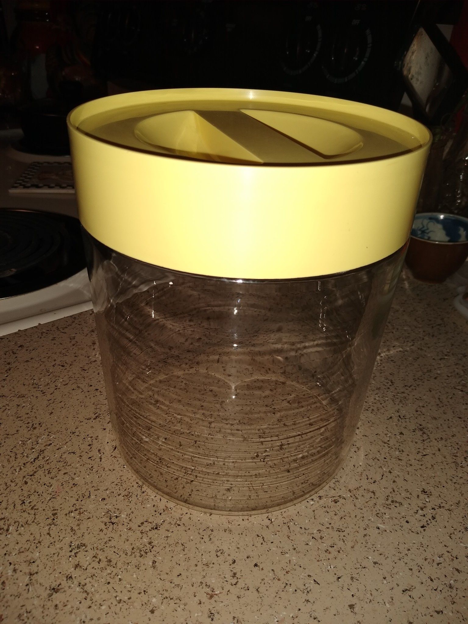 Pyrex canister