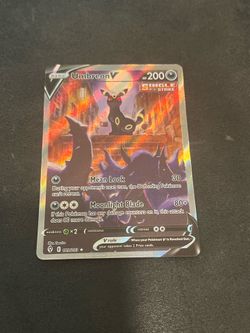 Pokemon Umbreon V #189/203 Evolving Skies