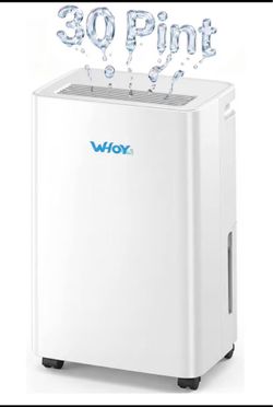 WHOY 30 Pint Dehumidifier for Home Basement Bedroom | 2000 Sq Ft Coverage