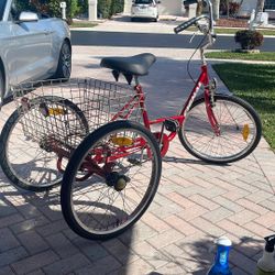 Three Wheel Adult Bike