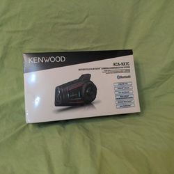 Kenwood Bluetooth Motorcycle Headset And 4k Camera
