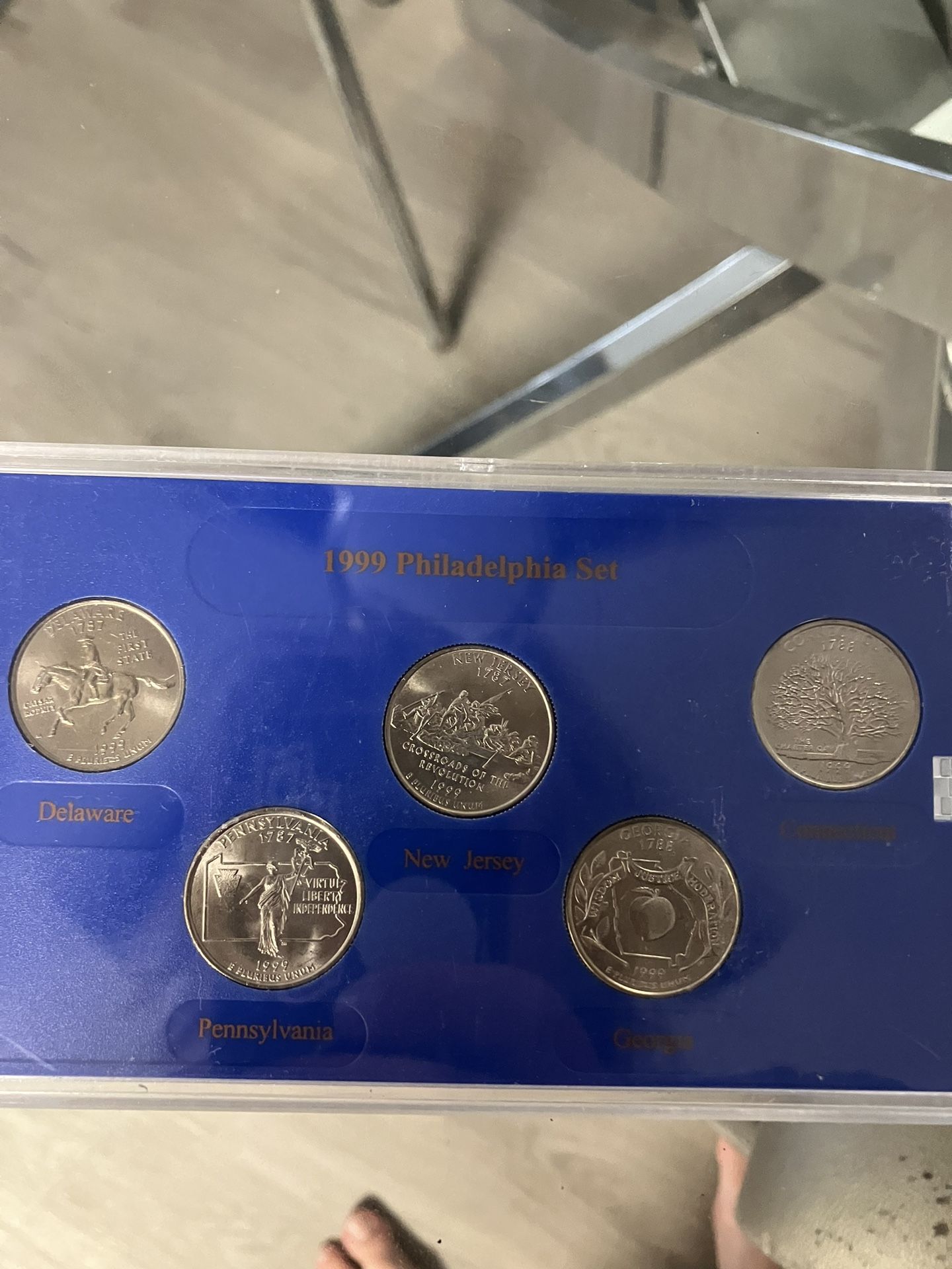 1999 Philadelphia Quarter Set