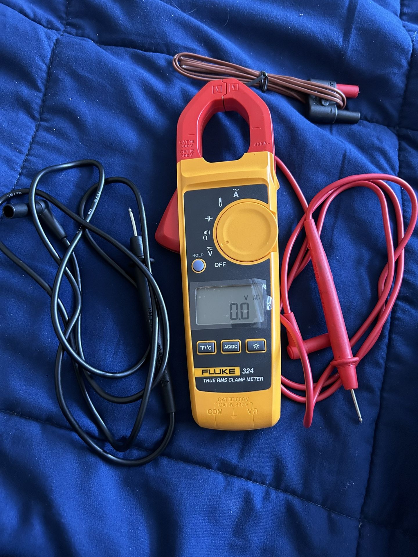 Fluke Electric Clamp Meter RMS New