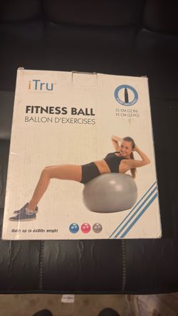 Yoga Exercise Ball With Pump Included