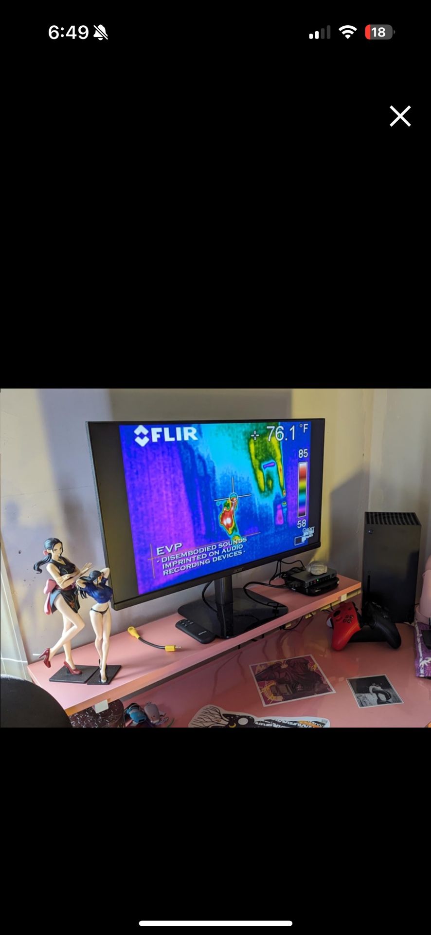 Acer 27” Monitor 120hz