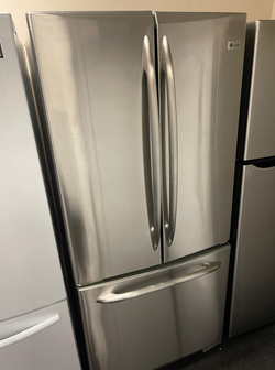 GE 3-Door French Door Refrigerator Stainless Steel