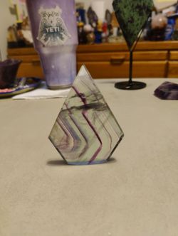 Crystal fluorite ornament