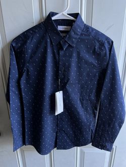 Calvin Klein Boys Shirt Slim fit size 14 