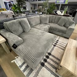 Fog 4-piece LAF Chaise Sectional