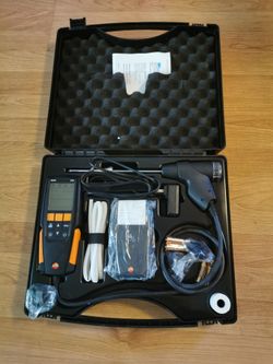 Testo 310 combustion analyzer with printer