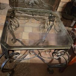 Elegant Glass End Table