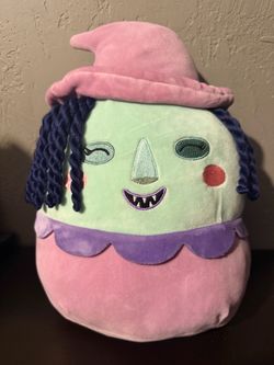 Shock Nightmare Before Christmas Disney Squishmallows Plush 12”