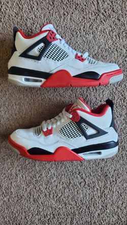 Jordan 4 Fire Red GS 7Y