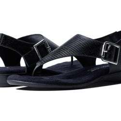 Walking Cradles Noelle Sandal In Luggage Lizard Women’s 8 Wide Save $40.00
