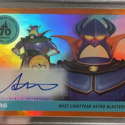 Topps disney zurg card
