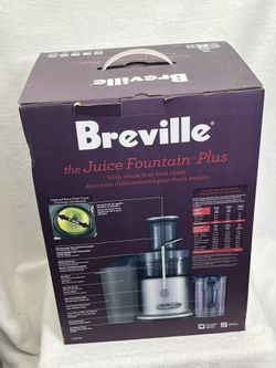 Breville Juice Fountain Plus 2-speed Centrifugal Juicer + 1.1qt