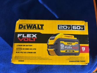 Dewalt 9AH Flexvolt 20v/60v Battery