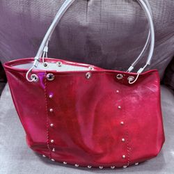 Hand made Purse in PDX with recycled materials  