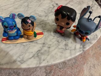 Disney Vinylmantions and Funko-pop set