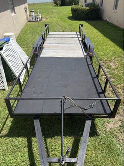 Duel Axel utility trailer