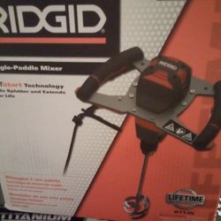 **RIGID** Single-Paddle Mixer ~Brand New in Box!!