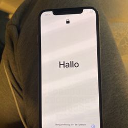 Silver 64GB iPhone x 