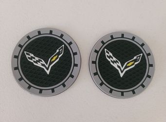 Corvette Cup Holder Coasters