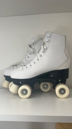White Roller Skates