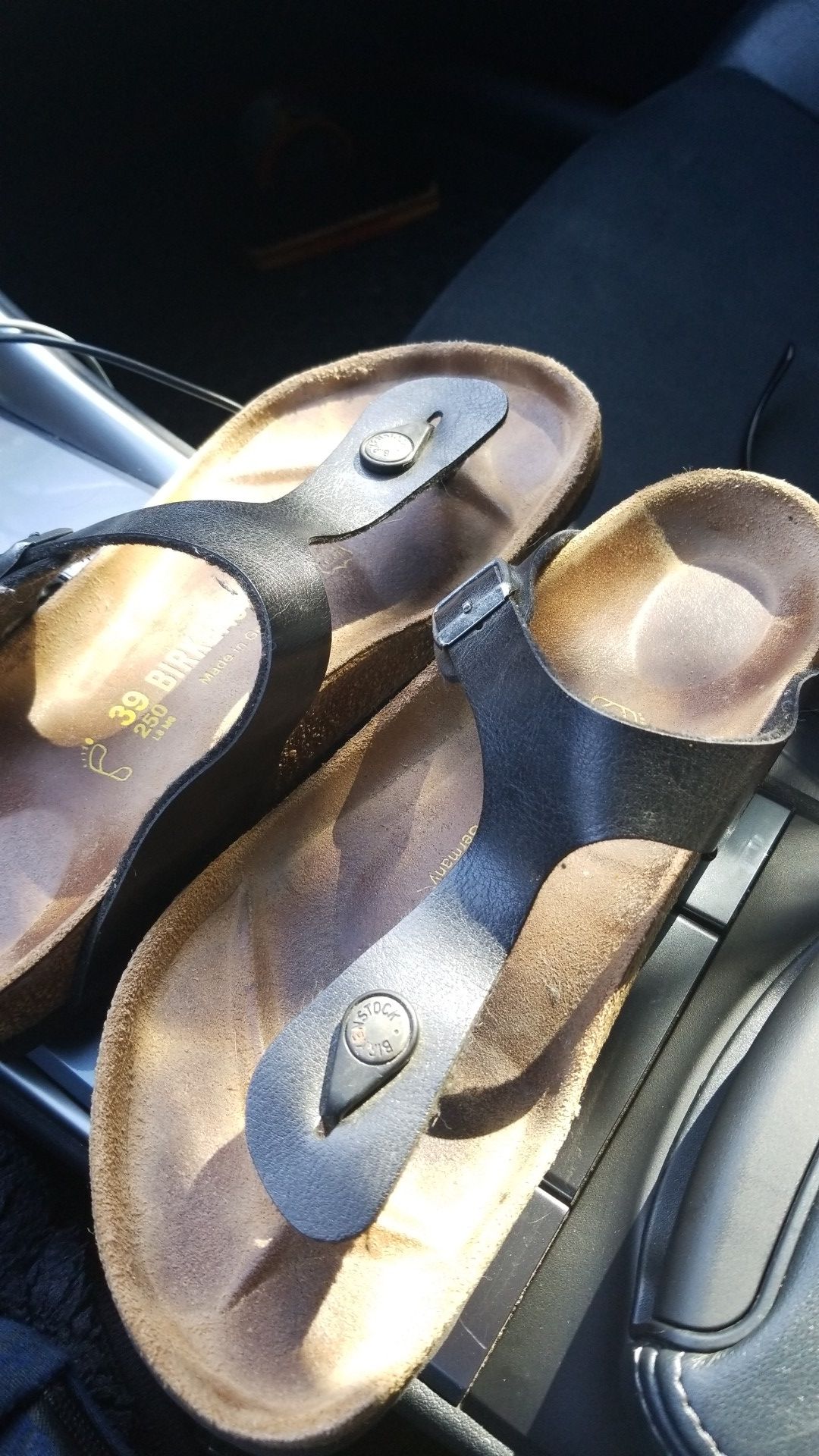 Birkenstock original sandals Germany, only used about 4 time,,size 39 Europa