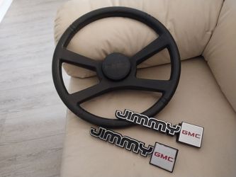 BLAZER K5 STEERING WHEEL  & BUMPERS