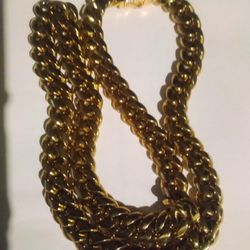 18 K gold Plated 20 Inch Chain 