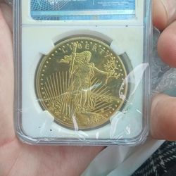 Saint-Gaudens Double Eagle $20 Coin Solid Gold.