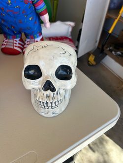 Skeleton candy dish