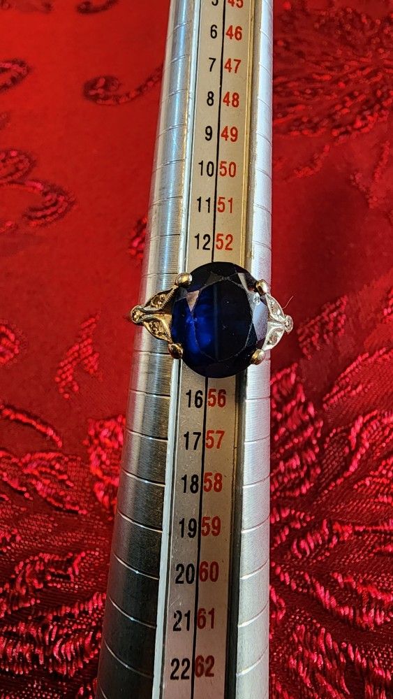 Real 14K White Gold Ring