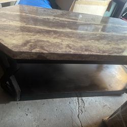 Table And Side Table 