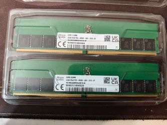 64GB (2x32GB) Sk Hynix 4800mhz UDIMM