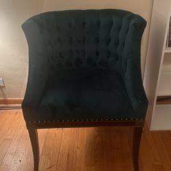 Emerald Velvet Chair