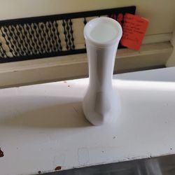 Opaque White Vase