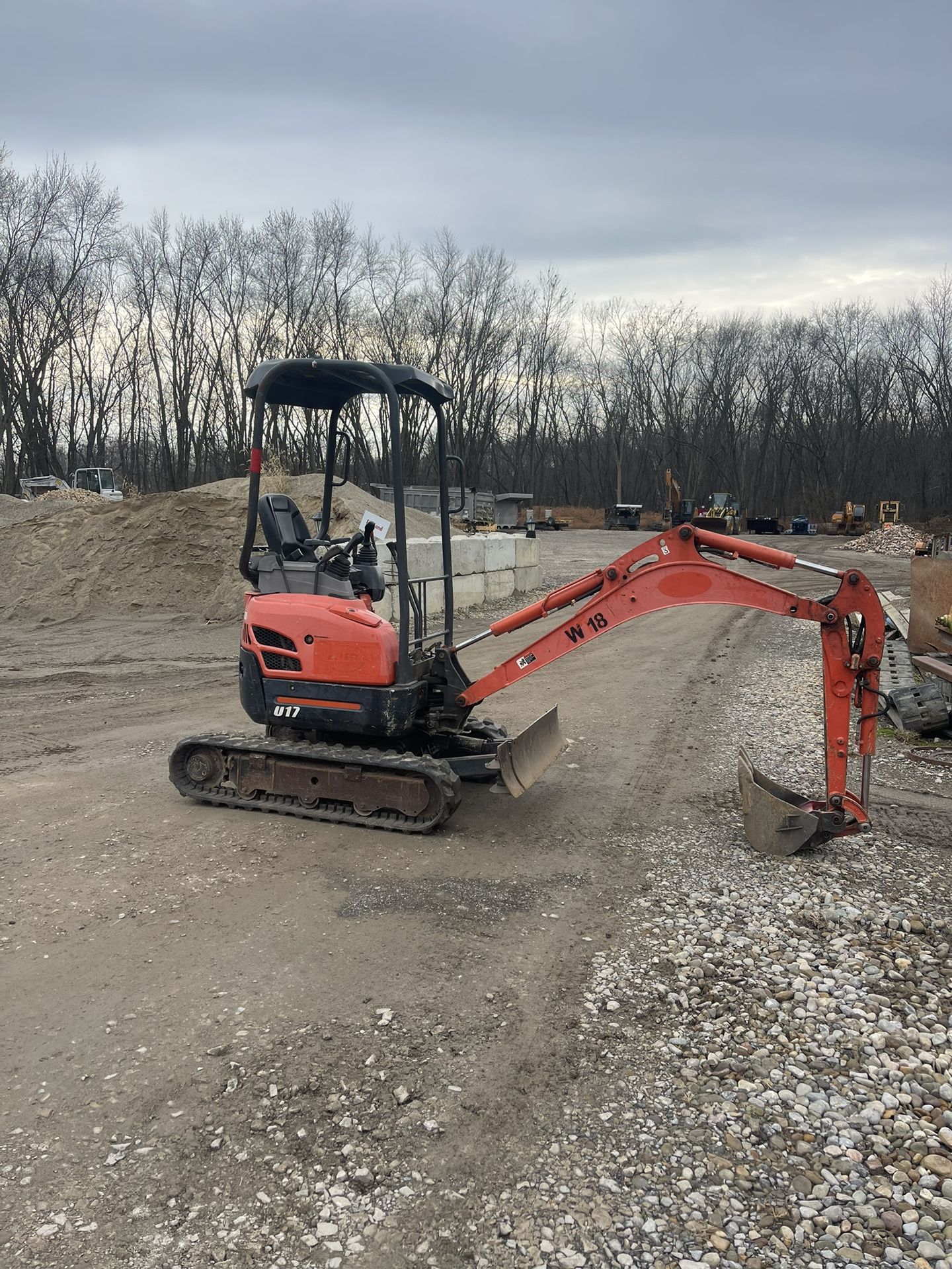 2015 Kubota U17 Mini Excavator