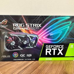 ASUS ROG Strix GeForce RTX 3090 OC 24GB GDDR6X Graphics Card