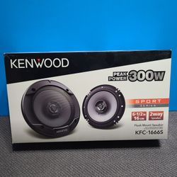 Kenwood KCF-1666S 2-Way 6.5 Speakers 