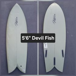 Patterson devil fish surfboard catch surf odysea log wavestorm