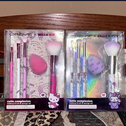 Hello Kitty Brush/Sponge Set