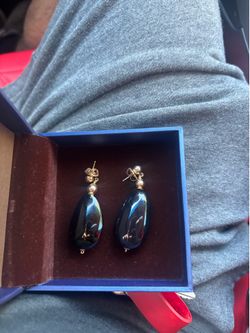 Aretes de oro 14 k