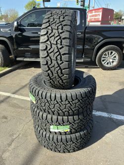 35/12.50R17LT Rough Terrain Tires Set Of 4 Brand New