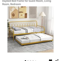 Trundle Bed With 2 Twin Mattress