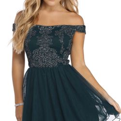 Raina Off Shoulder Formal/Prom Dress