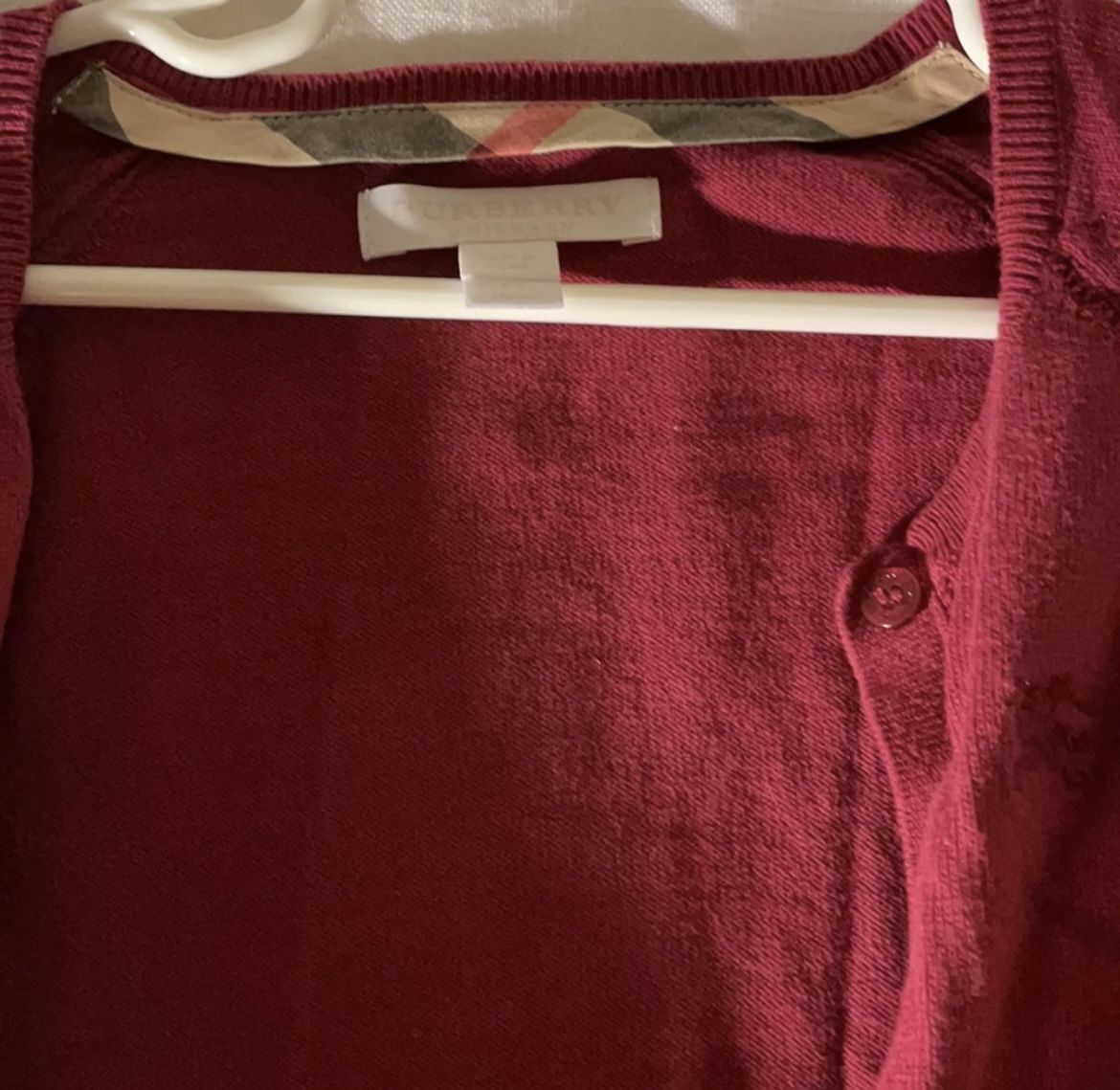 Burberry girls Cardigan Sweater